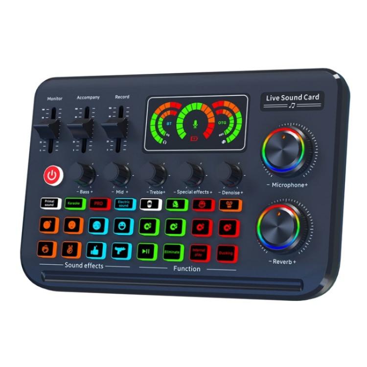 F996 Max Live Streaming / Gaming / Singing Audio Mixer USB Microphone Sound Card - Live Sound Effects Processors by PMC TechLife | Online Shopping South Africa | PMC TechLife | Buy Now Pay Later Mobicred