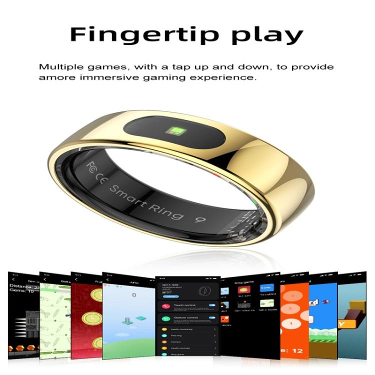 R08 SIZE 8 Smart Ring, Support Heart Rate / Blood Oxygen / Sleep / Multiple Sports Modes(Silver) - free shipping - PMC TechLife - Order now!