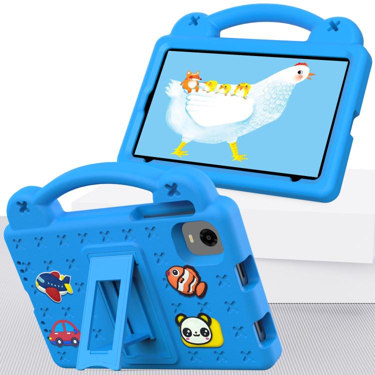 For Alldocube iPlay 60 Mini Pro Handle Kickstand Children EVA Shockproof Tablet Case(Sky Blue) - CUBE by PMC TechLife | Online Shopping South Africa | PMC TechLife | Buy Now Pay Later Mobicred