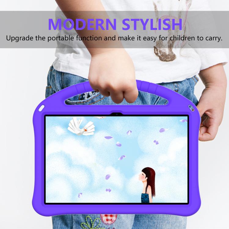 For NEC Lavie Tab T11  T1175FAS EVA Shockproof Tablet Case with Holder(Purple) - Others by PMC TechLife | Online Shopping South Africa | PMC TechLife | Buy Now Pay Later Mobicred