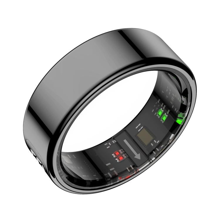 R11 SIZE 8 Smart Ring, Support Heart Rate / Blood Oxygen / Sleep / Multiple Sports Modes(Black) - free shipping - PMC TechLife - Order now!