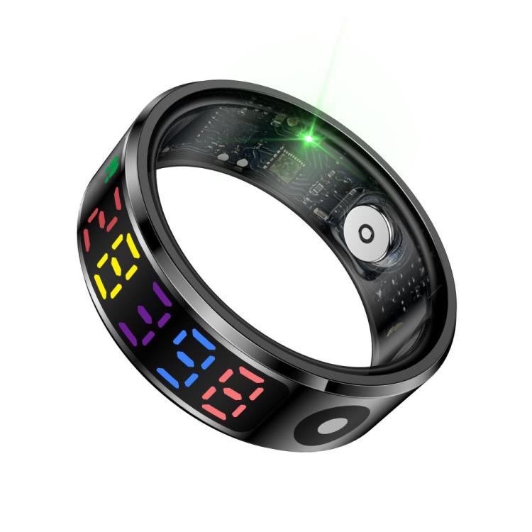 R12 SIZE 11 Smart Ring, Support Heart Rate / Blood Oxygen / Sleep / Multiple Sports Modes(Black) - free shipping - PMC TechLife - Order now!