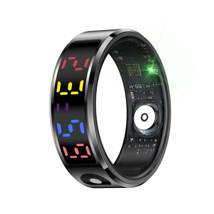 R12 SIZE 12 Smart Ring, Support Heart Rate / Blood Oxygen / Sleep / Multiple Sports Modes(Black) - free shipping - PMC TechLife - Order now!