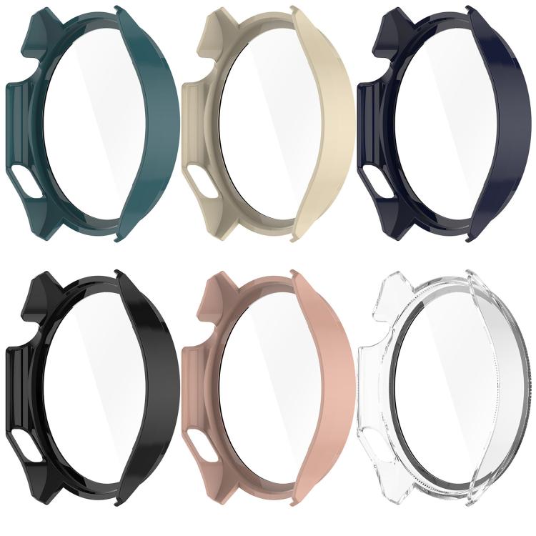 For OPPO Watch X2 Tempered Film Integrated PC Watch Protective Case(Black) - Watch Case by PMC TechLife | Online Shopping South Africa | PMC TechLife | Buy Now Pay Later Mobicred