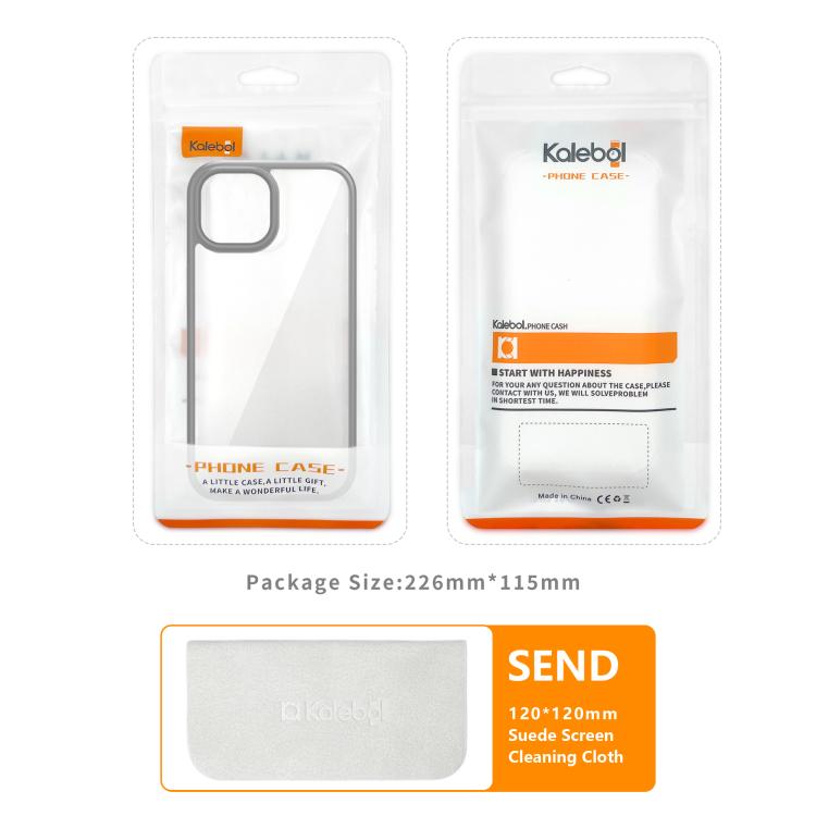For iPhone 16e Kalebol Gold Shield PC Hybrid TPU Phone Case(Black) - free shipping - PMc TechLife - Order now!