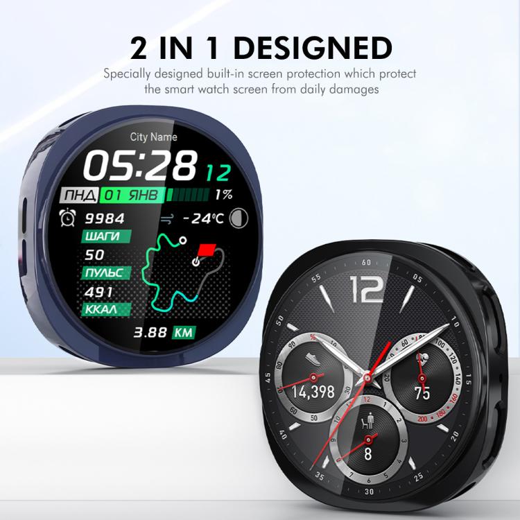 For Samsung Galaxy Watch8 40mm ENKAY Hat-Prince Full Coverage Electroplated Soft TPU Case with Screen Protection(Transparent) - free shipping - PMC TechLife - Order now!