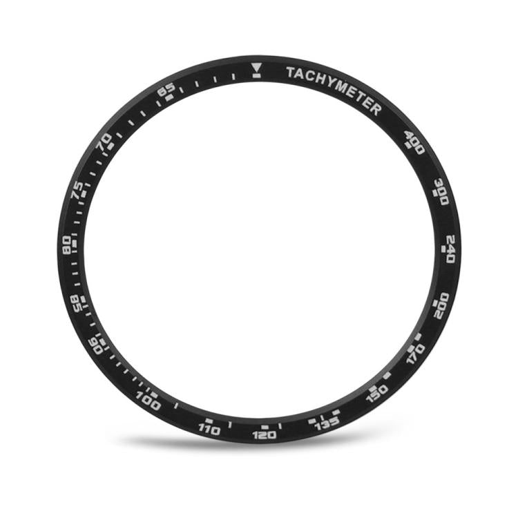For Samsung Galaxy Watch8 44mm Speed Bezel and Solid Color Stitched Silicone Watch Band(Gray Black) - free shipping - PMC TechLife - Order now!