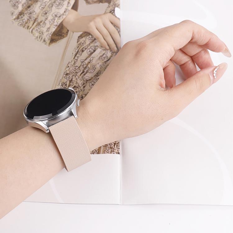 18mm Lychee Texture Soft Magnetic Silicone Watch Band(Dark Blue) - free shipping - PMC TechLife - Order now!