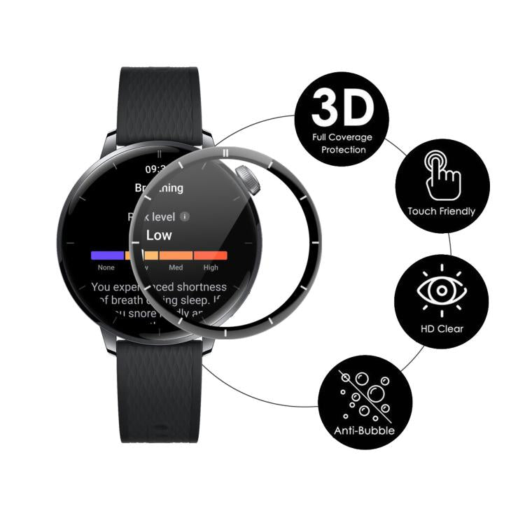 For OnePlus Watch 3 43mm 10pcs ENKAY 3D Full Coverage Soft PC Edge PMMA HD Screen Protector Film - free shipping - PMC TechLife - Order now!
