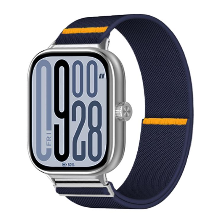 For Xiaomi Smart Band 9 Pro / Redmi Watch 5 Adjustable Single Loop Elastic Nylon Watch Band(Dark Blue) - free shipping - PMC TechLife - Order now!
