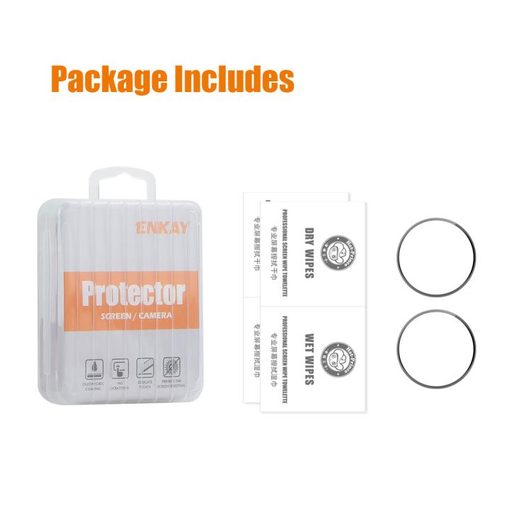 For Nothing CMF Watch 3 Pro 2pcs ENKAY 3D Full Coverage Soft PC Edge PMMA HD Screen Protector Film - free shipping - PMC TechLife - Order now!