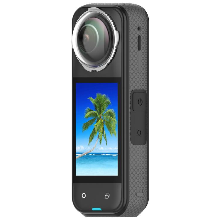 For Insta360 X4 Rotating Optical Tempered Glass Lens Guard Protective Cover(Silver) - free shipping - PMC TechLife - Order now!