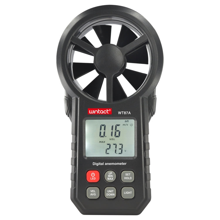 WINTACT WT87A Portable Anemometer Thermometer Wind Speed Gauge Meter - Tachometers & Anemometer by Wintact | Online Shopping South Africa | PMC Jewellery | Buy Now Pay Later Mobicred