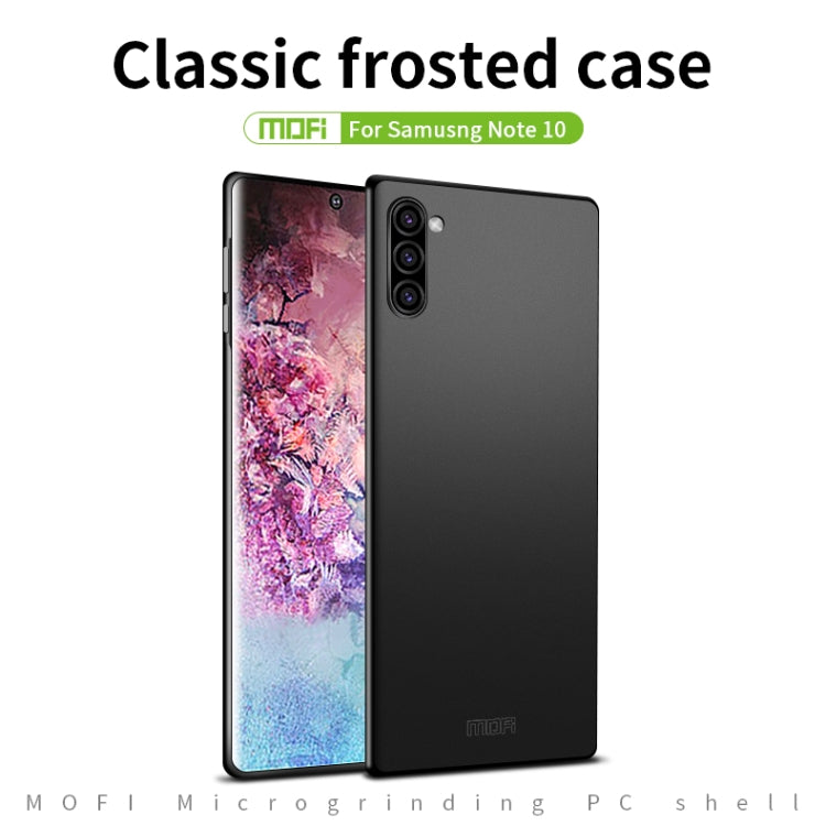 MOFI Frosted PC Ultra-thin Hard Case for Galaxy Note10(Gold) - free shipping - PMC TechLife - Order now!
