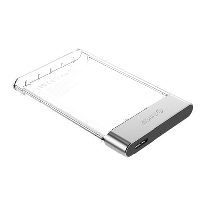 ORICO 2129U3 2.5 inch Transparent USB 3.0 Hard Drive Enclosure - HDD Enclosure by ORICO | Online Shopping South Africa | PMC Jewellery | Buy Now Pay Later Mobicred