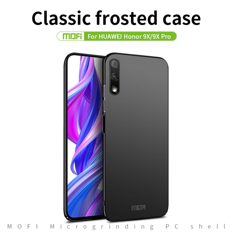 MOFI Frosted PC Ultra-thin Hard Case for Huawei Honor 9X / Honor 9X Pro(Black) - Honor Cases by MOFI | Online Shopping South Africa | PMC Jewellery