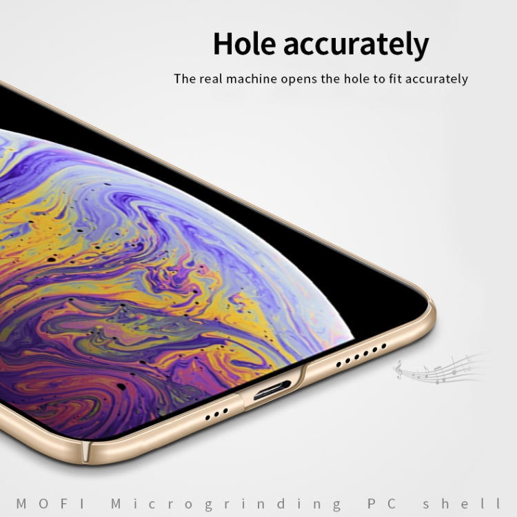 For iPhone 11 Pro MOFI Frosted PC Ultra-thin Hard Case (Blue) - free shipping - PMC TechLife - Order now!