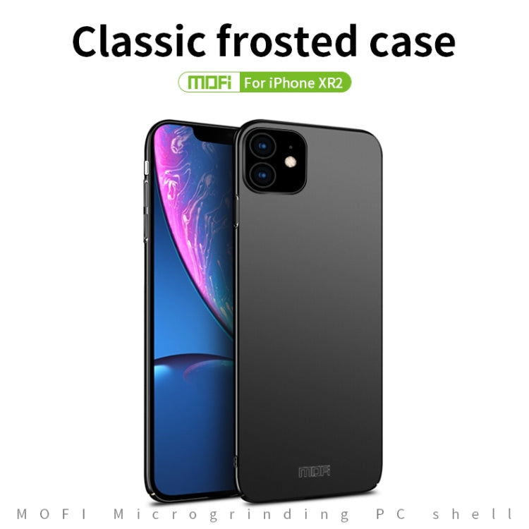 For iPhone 11 MOFI Frosted PC Ultra-thin Hard Case (Gold) - iPhone 11 Cases by MOFI | Online Shopping South Africa | PMC Jewellery