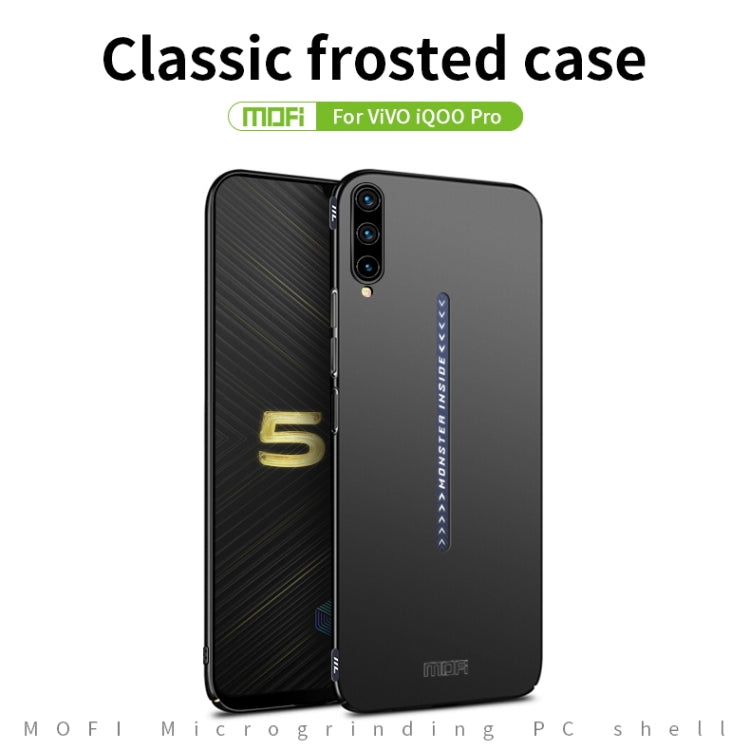 For ViVO iQOO Pro MOFI Frosted PC Ultra-thin Hard Case(Blue) - vivo Cases by MOFI | Online Shopping South Africa | PMC Jewellery