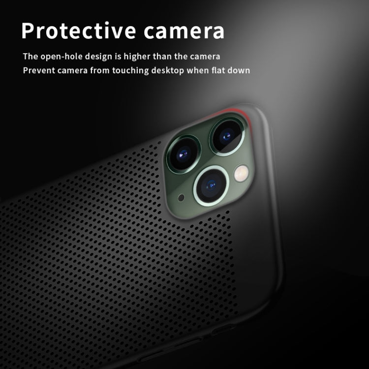 For iPhone 11 Pro MOFI Breathable PC Ultra-thin All-inclusive Protective Case(Blue) - iPhone 11 Pro Cases by MOFI | Online Shopping South Africa | PMC TechLife