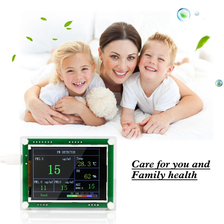 PMS5003  Car PM2.5 Detector Tester Meter Air Quality Monitor Home Car Office Outdoors Gas Thermometer Analysis - Indoor Thermometer by PMC TechLife | Online Shopping South Africa | PMC TechLife