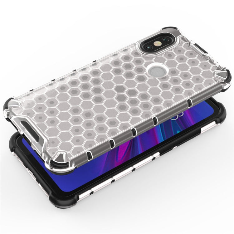For Xiaomi Redmi Note5/Note5 Pro Shockproof Honeycomb PC + TPU Case(White) - Xiaomi Cases by PMC TechLife | Online Shopping South Africa | PMC TechLife