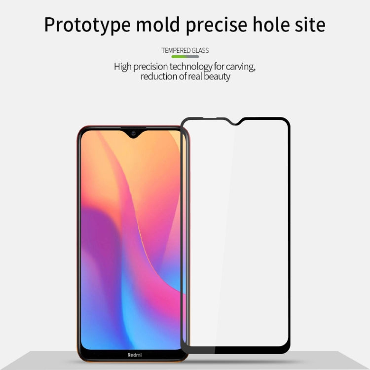 For Xiaomi RedMi 8A MOFI 9H 2.5D Full Screen Tempered Glass Film(Black) -  by MOFI | Online Shopping South Africa | PMC Jewellery