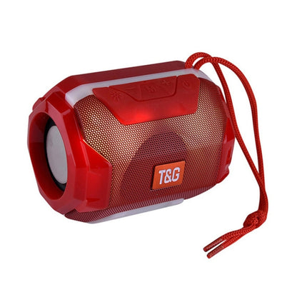 T&G TG162 LED Stereo Portable Bluetooth Speaker Mini Wireless Speaker Subwoofer(Red) - Desktop Speaker by T&G | Online Shopping South Africa | PMC Jewellery | Buy Now Pay Later Mobicred