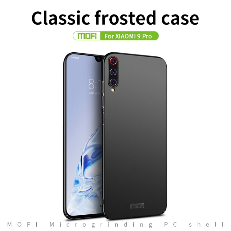 For Xiaomi Mi 9 Pro MOFI Frosted PC Ultra-thin Hard Case(Blue) - Xiaomi Cases by MOFI | Online Shopping South Africa | PMC Jewellery