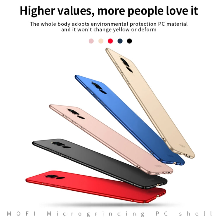 For Xiaomi RedMi 8 MOFI Frosted PC Ultra-thin Hard Case(Gold) - Xiaomi Cases by MOFI | Online Shopping South Africa | PMC Jewellery