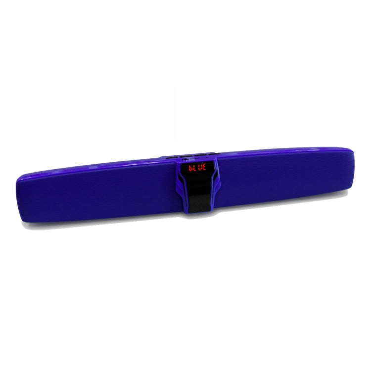 New Rixing NR7017 TWS Portable 10W Stereo Surround Soundbar Bluetooth Speaker with Microphone(Blue) - Desktop Speaker by NewRixing | Online Shopping South Africa | PMC Jewellery | Buy Now Pay Later Mobicred