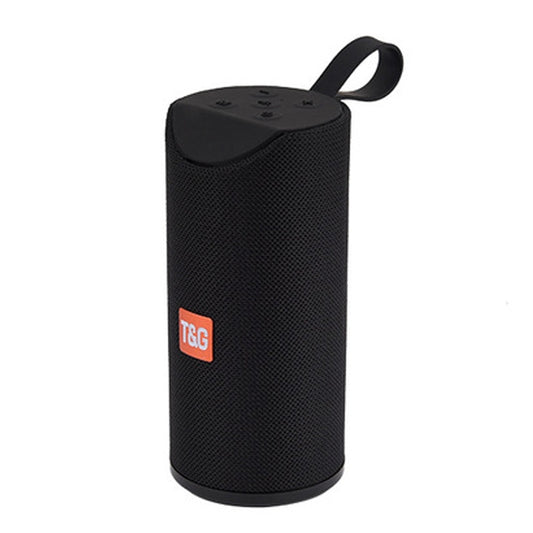 T&G TG113 Portable Bluetooth Speakers Waterproof Stereo Outdoor Loudspeaker MP3 Bass Sound Box with FM Radio(Black) - Desktop Speaker by T&G | Online Shopping South Africa | PMC Jewellery | Buy Now Pay Later Mobicred