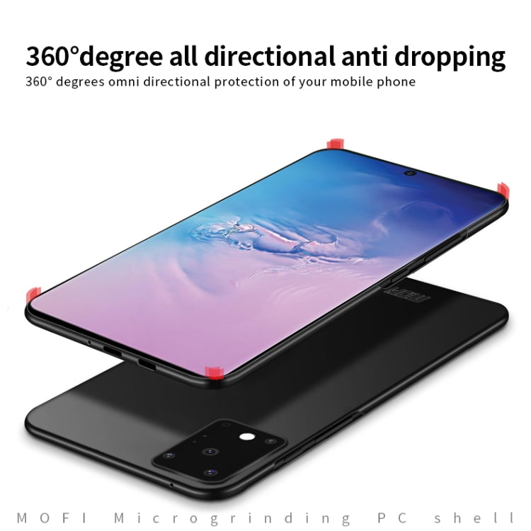 For Galaxy S20 Ultra MOFI Frosted PC Ultra-thin Hard Case(Black) - Galaxy Phone Cases by MOFI | Online Shopping South Africa | PMC TechLife