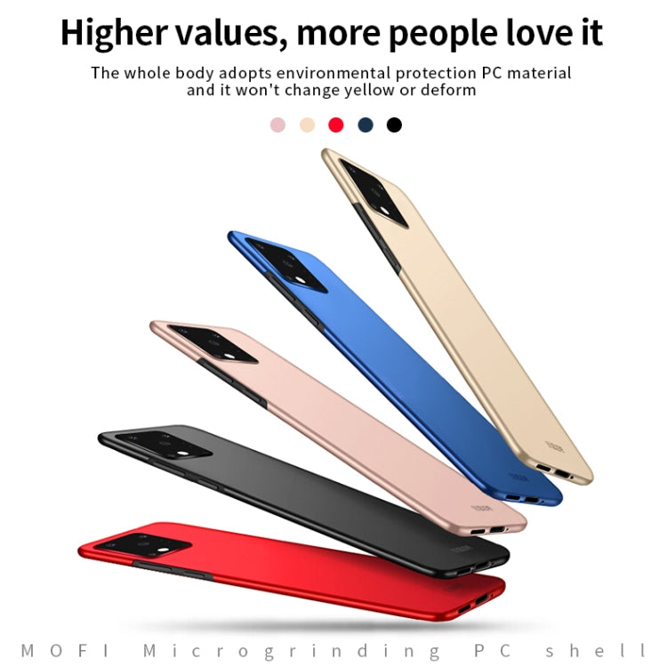 For Galaxy S20 Ultra MOFI Frosted PC Ultra-thin Hard Case(Red) - Galaxy Phone Cases by MOFI | Online Shopping South Africa | PMC TechLife