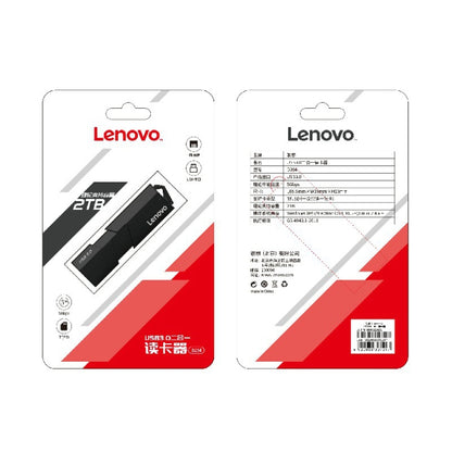 Lenovo D204 USB3.0 Two in One Card Reader -  by Lenovo | Online Shopping South Africa | PMC Jewellery | Buy Now Pay Later Mobicred