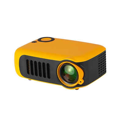 A2000 Portable Projector 800 Lumen LCD Home Theater Video Projector, Support 1080P, US Plug (Orange) - LED Projector by PMC Jewellery | Online Shopping South Africa | PMC Jewellery | Buy Now Pay Later Mobicred