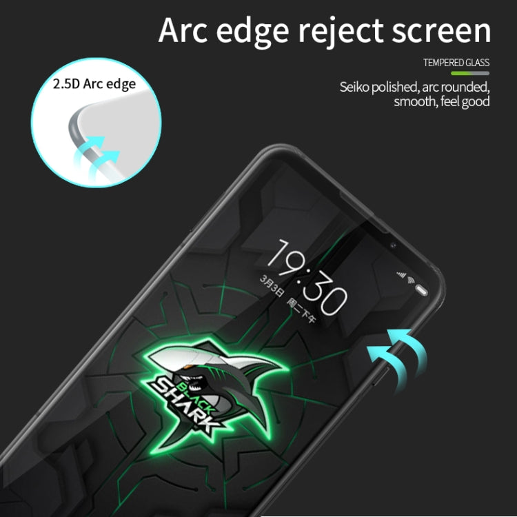 For Xiaomi Black shark3 pro MOFI 9H 2.5D Full Screen Tempered Glass Film(Black) -  by MOFI | Online Shopping South Africa | PMC Jewellery