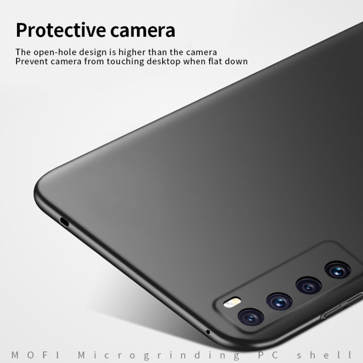 For Huawei Nova 7 MOFI Frosted PC Ultra-thin Hard Case(Rose gold) - Huawei Cases by MOFI | Online Shopping South Africa | PMC Jewellery