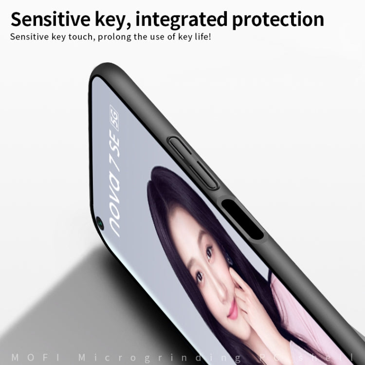 For Huawei Nova 7 SE MOFI Frosted PC Ultra-thin Hard Case(Red) - Huawei Cases by MOFI | Online Shopping South Africa | PMC TechLife | Buy Now Pay Later Mobicred