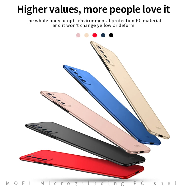 For Huawei Nova 7 Pro MOFI Frosted PC Ultra-thin Hard Case(Blue) - Huawei Cases by MOFI | Online Shopping South Africa | PMC TechLife | Buy Now Pay Later Mobicred