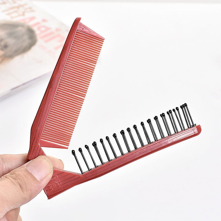 Portable Travel Folding Comb Anti-static Massage Comb(Purple) - free shipping - PMC TechLife - Order now!