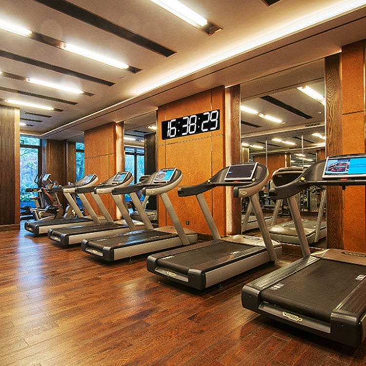 Multifunctional LED Wall Clock Creative Digital Clock, Style:Sealed Box Remote Control(Gold Font) - Wall Clock by PMc TechLife | Online Shopping South Africa | PMc TechLife | Buy Now Pay Later Mobicred