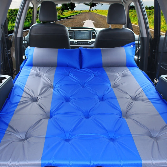 Inflatable Automatic SUV Car Inflatable Bed Travel Car Outdoor Air Mattress Bed Car Auto Sources Bed Travel Bed(Blue) - Seat Accessories by PMC Jewellery | Online Shopping South Africa | PMC Jewellery | Buy Now Pay Later Mobicred