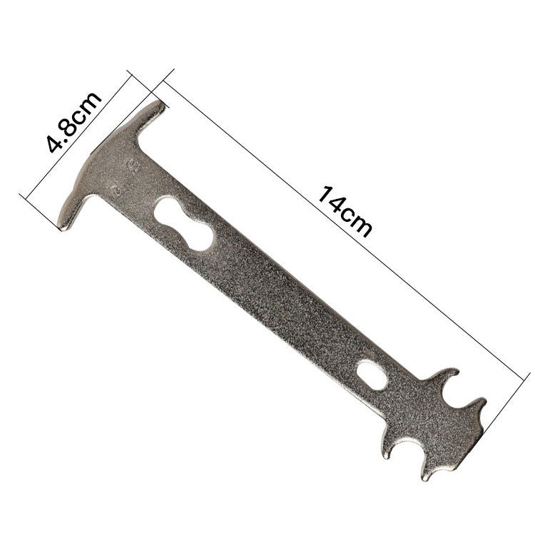 2pcs icycle Chain Test Caliper Mountain Bike Chain Wear Replacement Detection Rail Tool - Maintenance tools by PMc TechLife | Online Shopping South Africa | PMc TechLife | Buy Now Pay Later Mobicred