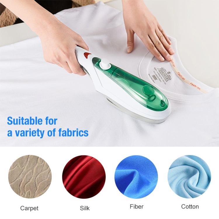 Handheld Garment Steamer Brush Portable Clothes Steam Iron, UK Plug 220V(Blue) - Garment Steamer by PMC TechLife | Online Shopping South Africa | PMC TechLife | Buy Now Pay Later Mobicred