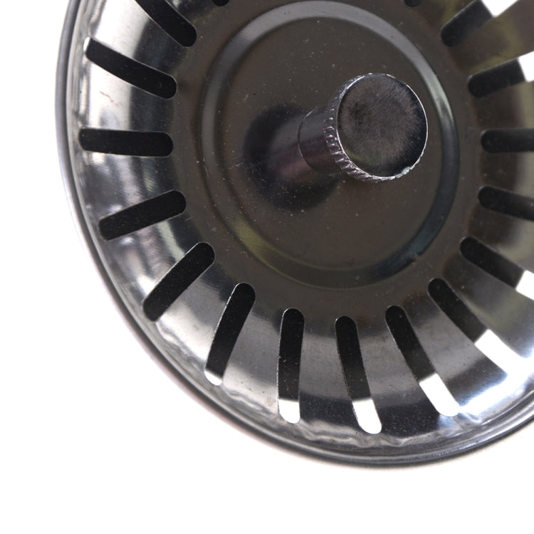 Stainless Steel Bathroom Kitchen Sink Strainer Flume Cover - Filters by PMC TechLife | Online Shopping South Africa | PMC TechLife