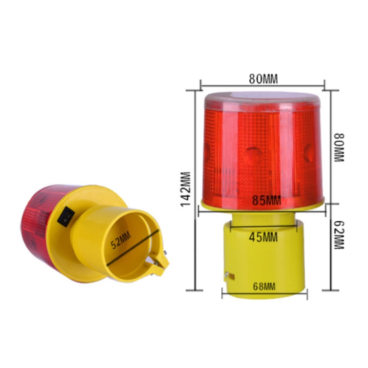 Night Solar Warning Construction Safety Warn Flash Lights Signal Light(Sleeve) - Warning Lights by PMC Jewellery | Online Shopping South Africa | PMC Jewellery | Buy Now Pay Later Mobicred