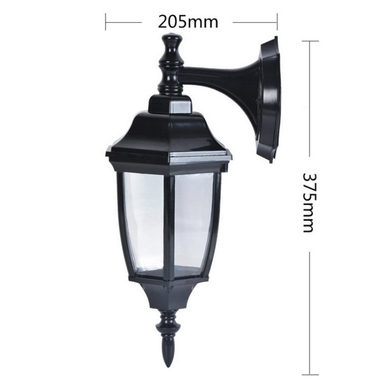 Vintage Acrylic IP67 Waterproof Courtyard Landscape Lights Hallway Lighting Wall Light without Light Source, Size:205x375mm - Wall Lamps by PMc TechLife | Online Shopping South Africa | PMc TechLife | Buy Now Pay Later Mobicred