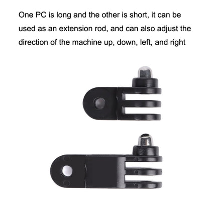 Different Direction Long Adapter TELESIN Screw Adapter Adjustment Arm For GoPro Hero12 Black / Hero11/10 /9 /8 /7 /6 /5, Insta360 Ace / Ace Pro, DJI Osmo Action 4 and Other Action Cameras -  by PMC Jewellery | Online Shopping South Africa | PMC Jewellery | Buy Now Pay Later Mobicred