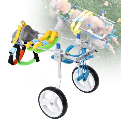 Pet Wheelchair Disabled Dog Old Dog Cat Assisted Walk Car Hind Leg Exercise Car For Dog/Cat Care, Size:S - Training Aids by PMC Jewellery | Online Shopping South Africa | PMC Jewellery | Buy Now Pay Later Mobicred